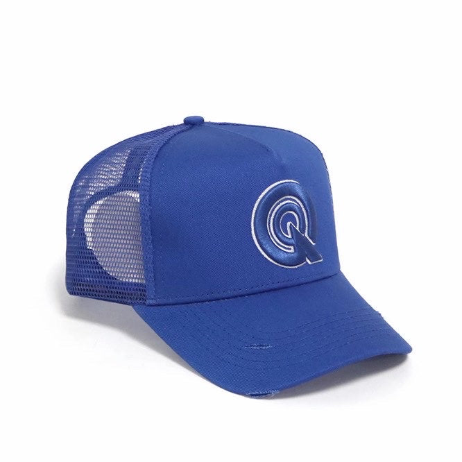 Qtek_1 trucker cap (royal blue)
