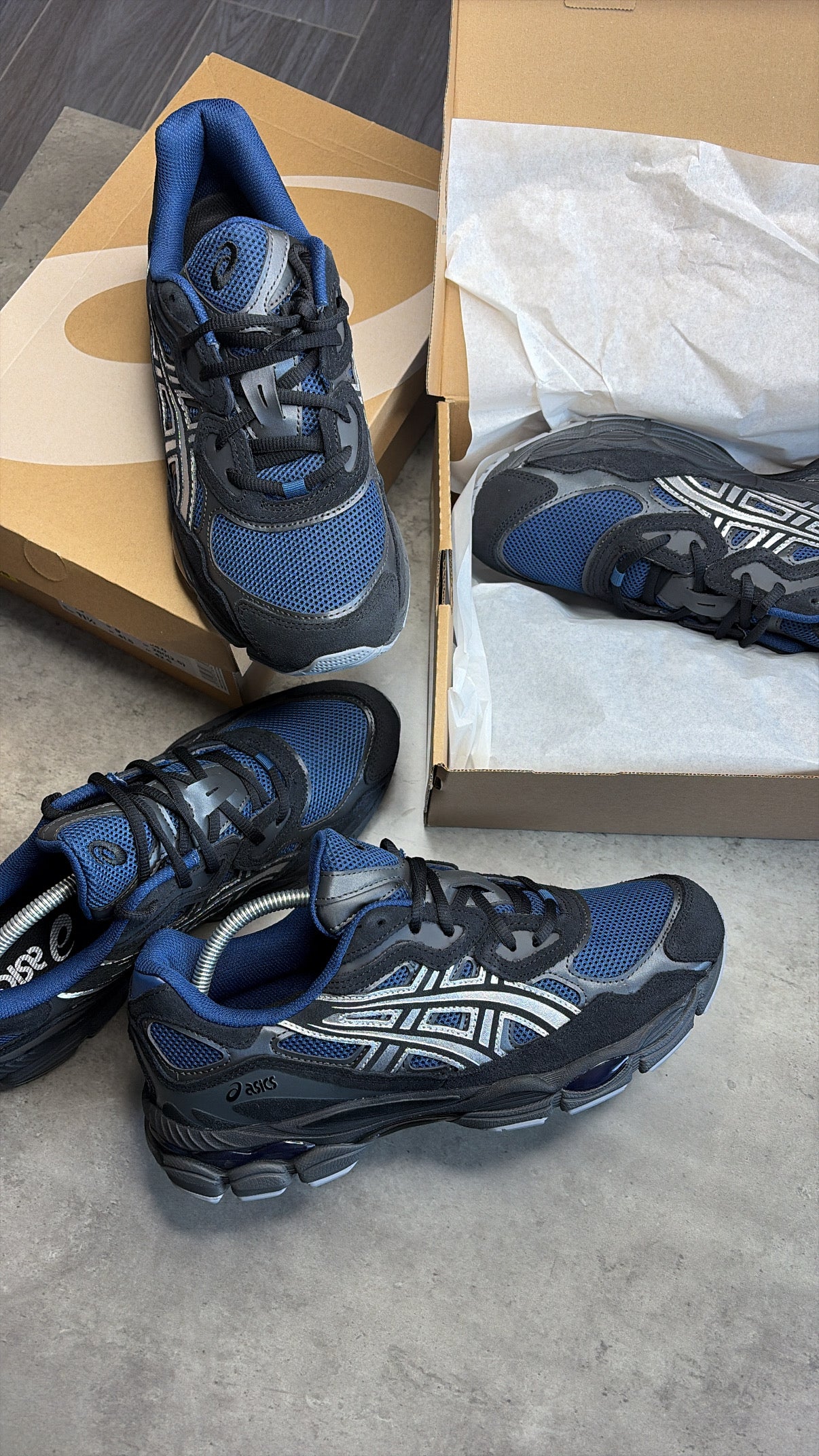 Asics gel nyc (independence blue)