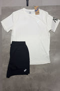 Asics icon twinset (black/white)